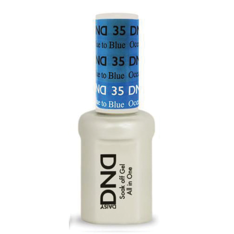 DND Mood Change Gel – DNDM35 Ocean Blue to Blue