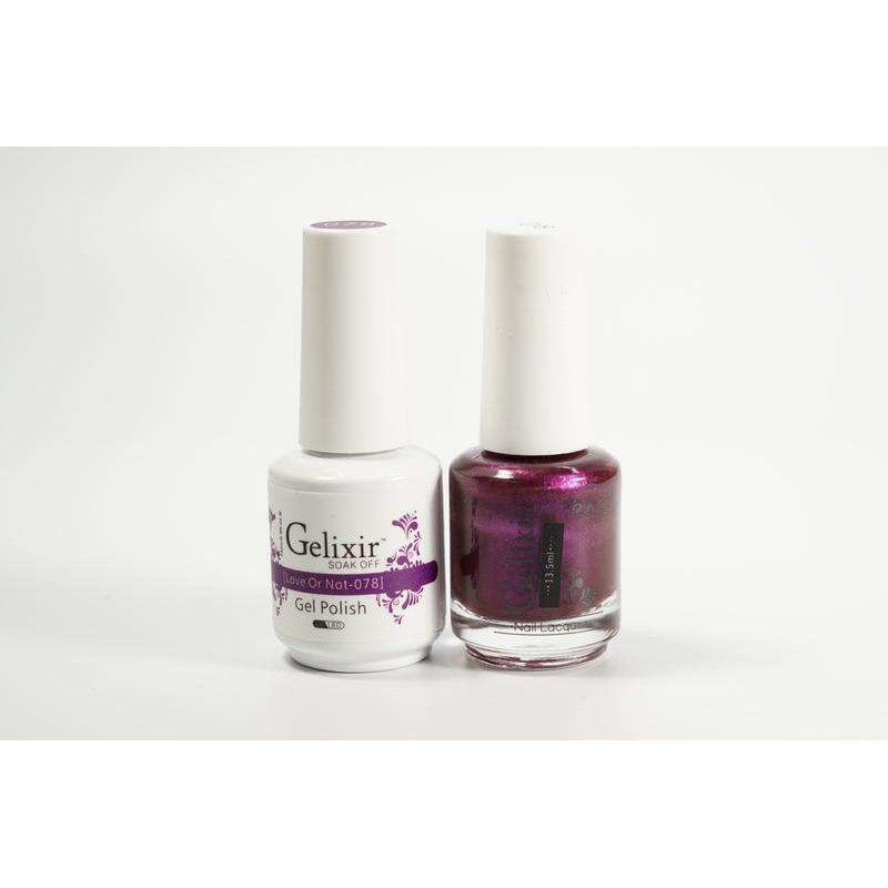  #078- Gelixir UV/LED Soak Off Matching Gel and Polish