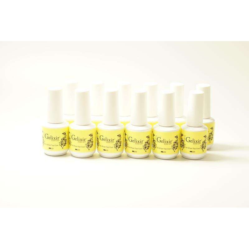 Gelixir - No Wipe Top Coat (12PCS)