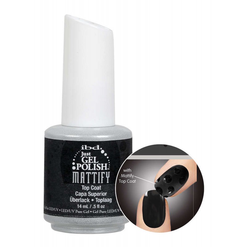 IBD Just Gel polish – Mattify Top Coat